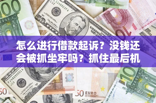 武汉怎么进行借款起诉？没钱还会被抓坐牢吗？抓住最后机会！