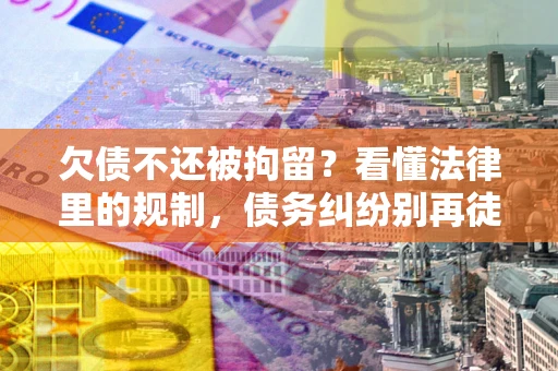 武汉欠债不还被拘留？看懂法律里的规制，债务纠纷别再徒劳奔波