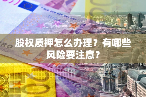 武汉股权质押怎么办理？有哪些风险要注意？
