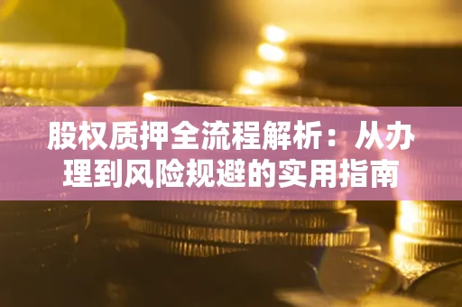 武汉股权质押全流程解析：从办理到风险规避的实用指南