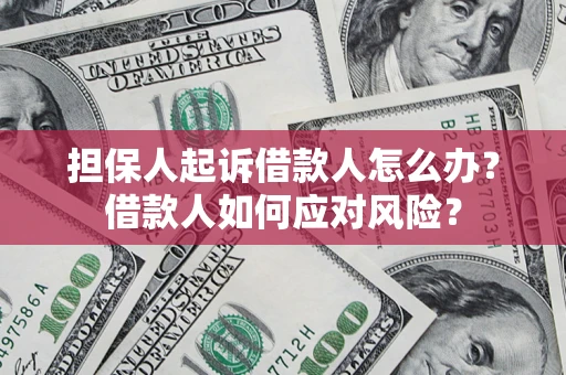 武汉担保人起诉借款人怎么办？借款人如何应对风险？