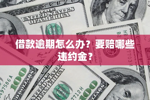 武汉借款逾期怎么办？要赔哪些违约金？