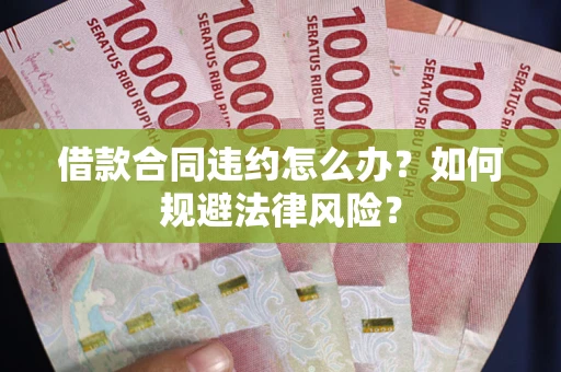 武汉借款合同违约怎么办？如何规避法律风险？